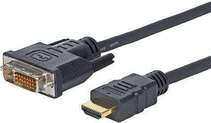 VIVOLINK Pro adapterkabel - HDMI / DVI - 2 m