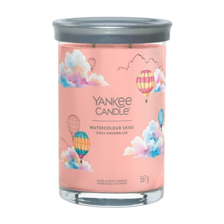 Yankee Candle Signature Tumbler Candles Watercolour Skies 567g - Candela Profumata