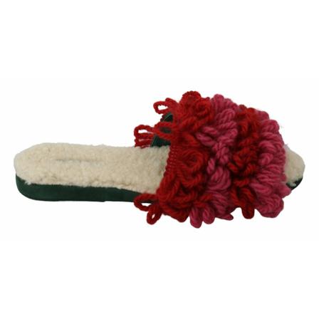 Dolce & Gabbana, Slippers Shoes Czerwony, Kobieta, Rozmiar: 39 EU