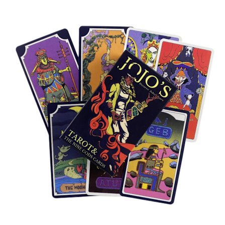 Anime JoJo Bizarre Adventure Tarot -kortit Ennustuspakka Englanninkieliset versiot Oracle-lautapeli Pöytäpelit juhliin