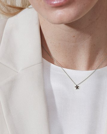 Edblad Sirius Necklace Steel Couleur argent Bijoux Fille - Kids Brand Store