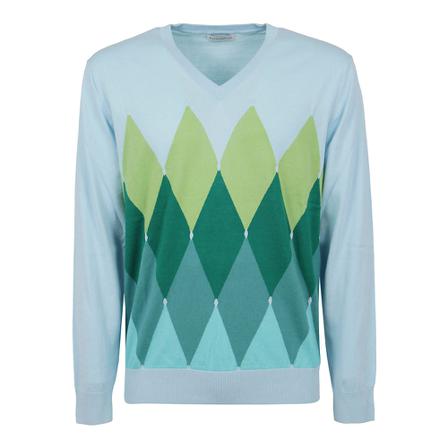 Ballantyne Pullover Blå, Herre