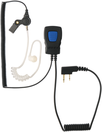 Lafayette 6220 Security Miniheadset 3,5+2,5mm Vinklad