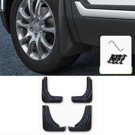 Kompatibel med Mitsubishi Outlander PHEV GM GN ZM 2022 2023 2024 Skvettlapper foran og bak Hjulskjerm Mudflap Sprutbeskyttelse Biltilbehør - Perfekt