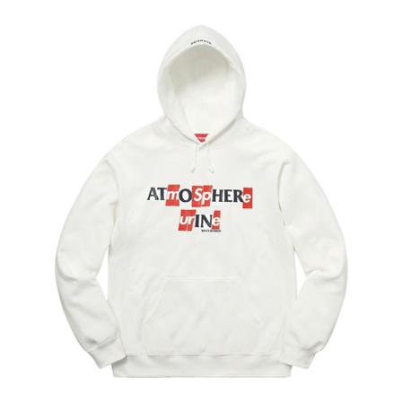 Supreme, Sweatshirt Wit, Heren, Maat:L
