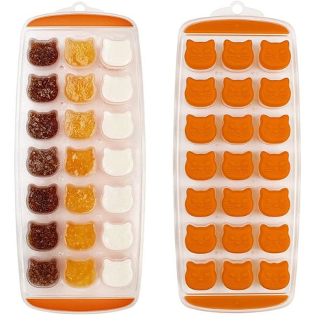 Iskassebakke, slik, chokoladeform, katteiskasseform, nem at frigøre,