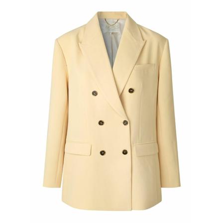Notes Du Nord, Blazer Geel, Dames, Maat:M,polyester