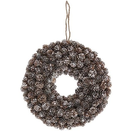 Krans - RICO DESIGN - Mini Kogle - Ø 30 cm - Indendørs - Blandet