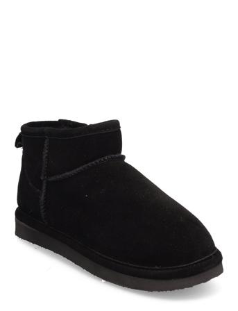 Biasnow Ankle Boot Suede Black Bianco