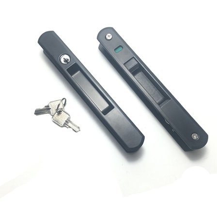 Venstre/højre galvaniseret modplade indstikslås rørformet rammelås