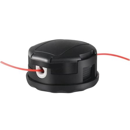 Trimmerhoved med tråd M10 x 1,25 – sort