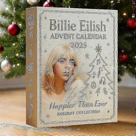 Høy kvalitet Ny Billie Eilish 2025 Adventskalender Jule Nedtellingskalender Kreativ Blindboks