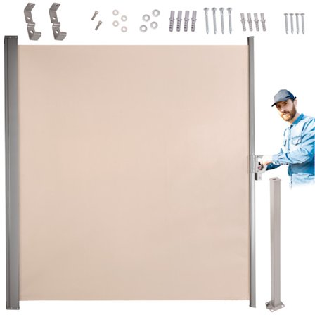 Utdragbar Grind / Säkerhetsgrind / Hundgrind - 180x400 cm