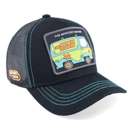 Capslab - Scooby Doo The Mystery Machine Black Trucker Trucker Black Cap - @ Hatstore