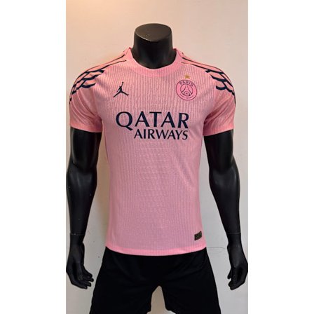 25-26 Paris Saint-Germain F.C. Bortatröja Tredje Rosa Spelare Fotbollströja S-3XL