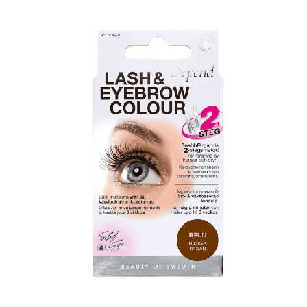 Depend Lash and Eyebrow Colour Lösögonfransar & färgning Dam Brun ONESIZE