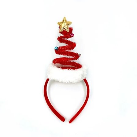 Vår jul tre pannebånd barn jul hår bøyle noel rekvisita jul fornøyelse dekor