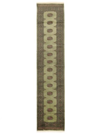 Tapis Pakistan Boukhara 2Ply 78X352 De Couloir (Laine, Pakistan)