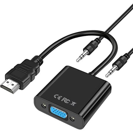 HDMI till VGA-adapter hdmi vga-adapter hdmi-adapter, 1080P vga till hd