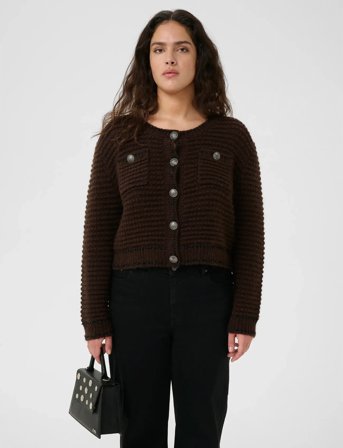 Gestuz Gzcleana Cardigan - Brown - S