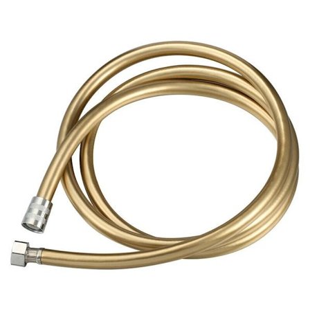Högkvalitativ PVC Guldduschslang 150cm Duschslang för Handdusch med Standardgänga för Badkar, Dusch 1st