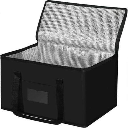 Myk kjølebag, 40L Stor kjølebag, Matkasser, Piknikveske, Termisk matleveringsveske, Isolert veske, Kjøleveske