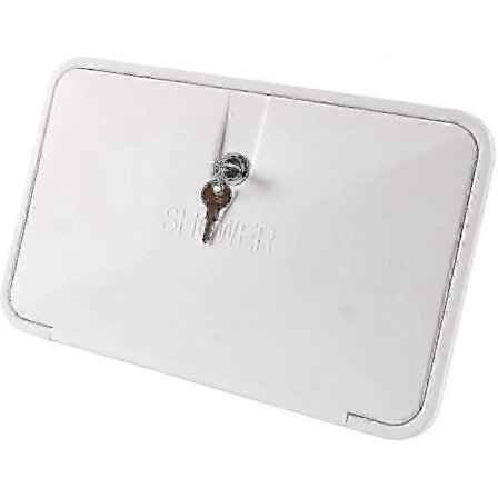 Marin RV-Exteriorduschbox med Snabbspruta, Slangkran och Slangset - Husbil Båttillbehör