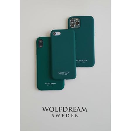 Dark Green -mobilskal I Tpu Till Iphone Xsmax Grön