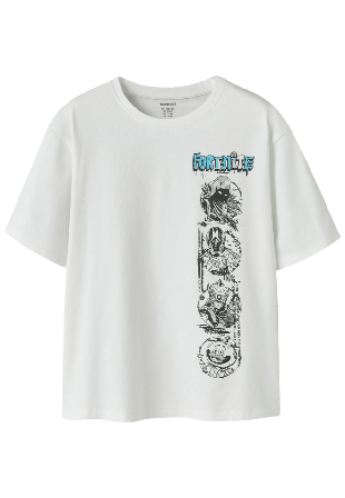 Name It NKMMOD FORTNITE SS NREG TOP BOX T-shirts & toppar Herr Vit 134/140