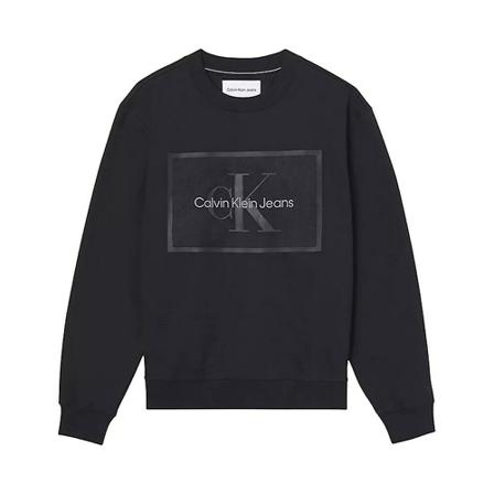 Calvin Klein, sweatshirt J30J321880 Czarny, Mężczyzna, Rozmiar: L