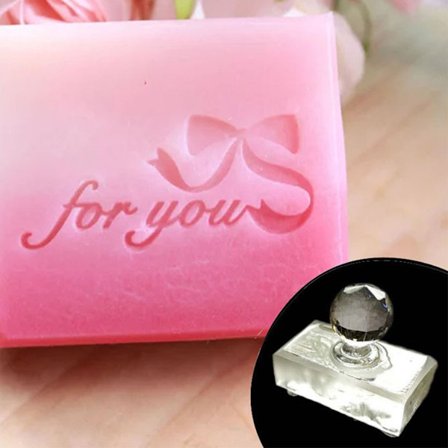 Transparenta Tvålstämplar Naturlig Eterisk Olja Tvål Tillverkningsverktyg Tillbehör