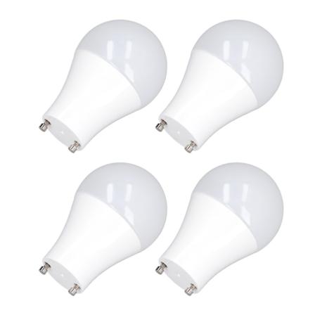 4 st GU24 LED-lampor med hög ljusstyrka och energibesparing A19