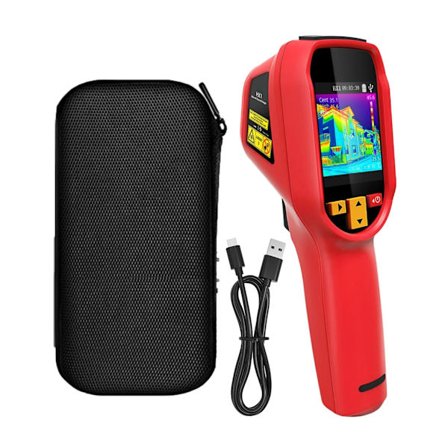 Lämpökamera, säädettävät kohdistusalueet ja korkean resoluution näyttö