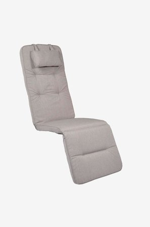 Fritab - Pude til Baden Baden , Woodline - Grå - Hynder til solstole & solsenge - Fra Homeroom