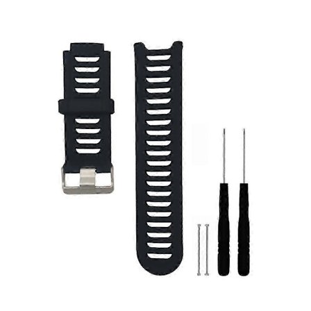 Garmin Forerunner 910Xt Svart Silikonarmbånd (FMY)