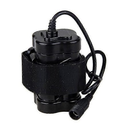 8.4V 12000mAh Ladattava akku 4 x 18650 akku otsavalaisimelle pyörän valolle_yux