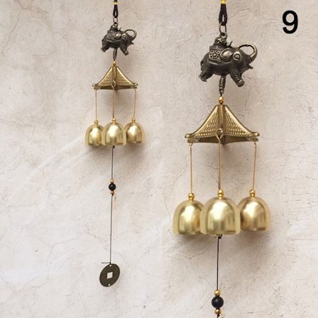 Antik vindspel Koppargård Trädgård Utomhuslivdekoration