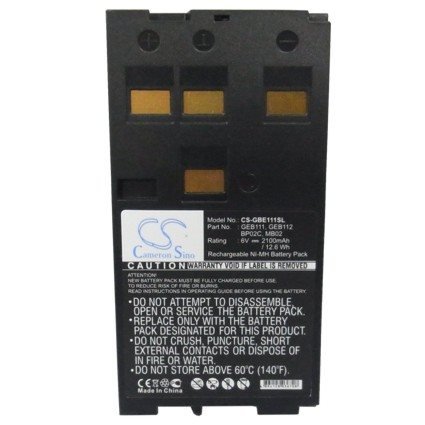 Batteri til test, undersøgelse, udstyr til Leica TPS400, TPS700, TPS800 og andre