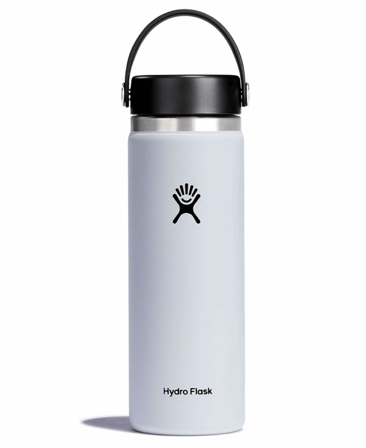 Hydro Flask 20 OZ Wide Flex Cap White