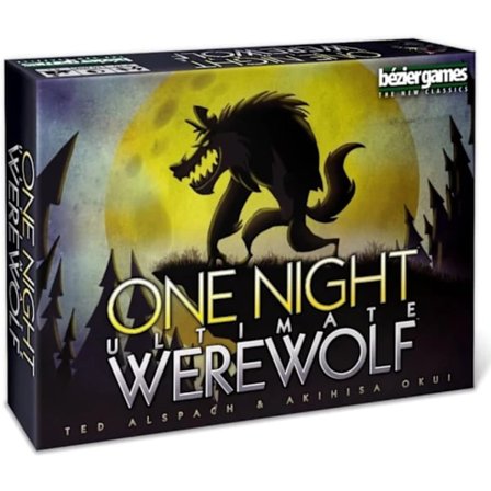 One Night Ultimate Werewolf Social Deduction Party Spil - Hurtigt skjulte roller & bluffende sjov for børn & voksne, Game Night Essen
