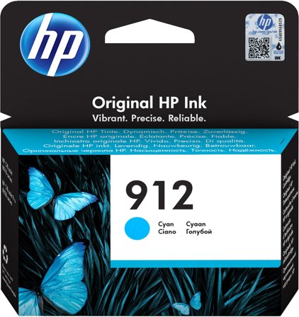HP 912 cyan original bläckpatron, 192545866705