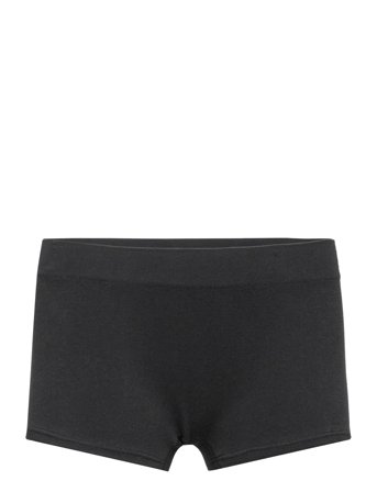 Lindex Brief Boxer Seamless Tencel Ba - Black - 128