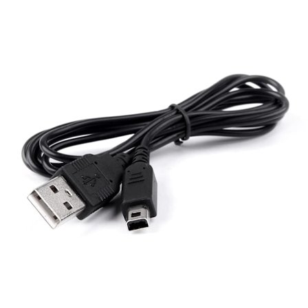 Til Nintendo 3ds Xl Usb-kabel Strømopladerledning 2 i 1 usb