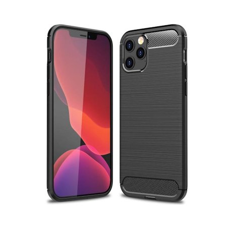 iPhone 12 Pro Max Anti Shock Carbon Stöttålig Skal
