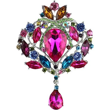 Rhinestone-smykke i legering for kvinner, europeisk og amerikansk stil