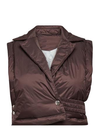Evie Vest Brown REMAIN Birger Christensen
