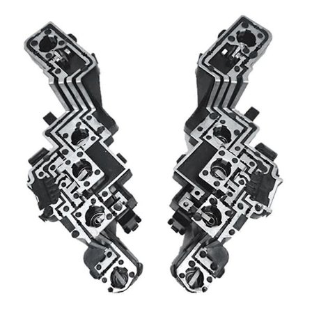 Vänster+Höger Bil Bakljus Kretskort Baklampa PCB Del Bakljus Lampmodul för 307 Halvkombi