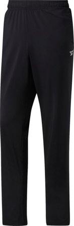 Reebok Men's Training Essentials Woven Open Hem Pants Men workout trousers Black L