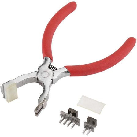 4 mm Hiljainen Nahka Reikäleikkaaja Ompeleminen Käsikahvat Nahkatyö