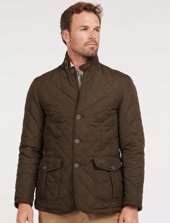Barbour Barbour Quilted Lutz - Green - XL